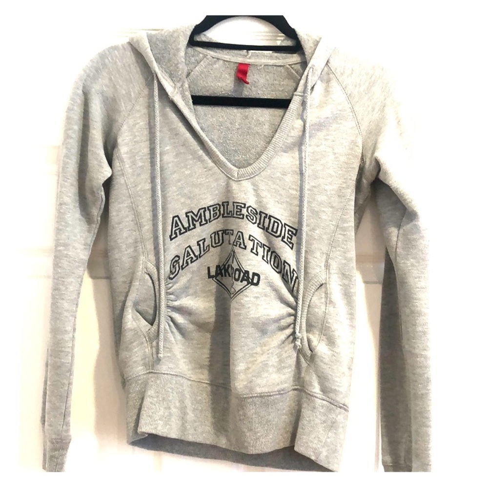 Gray hoodie